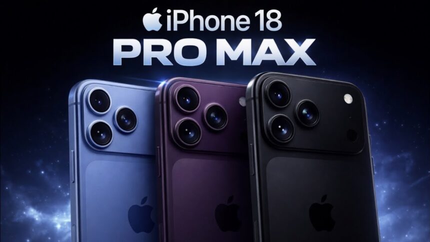 iPhone 18 Pro Max: главные характеристики